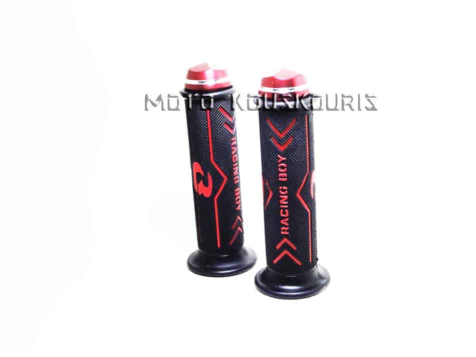 ΧΕΙΡΟΛΑΒΕΣ AHG08 ΚΟΚΚΙΝΕΣ RACING BOY CRYPTON X - UNIVERSAL
