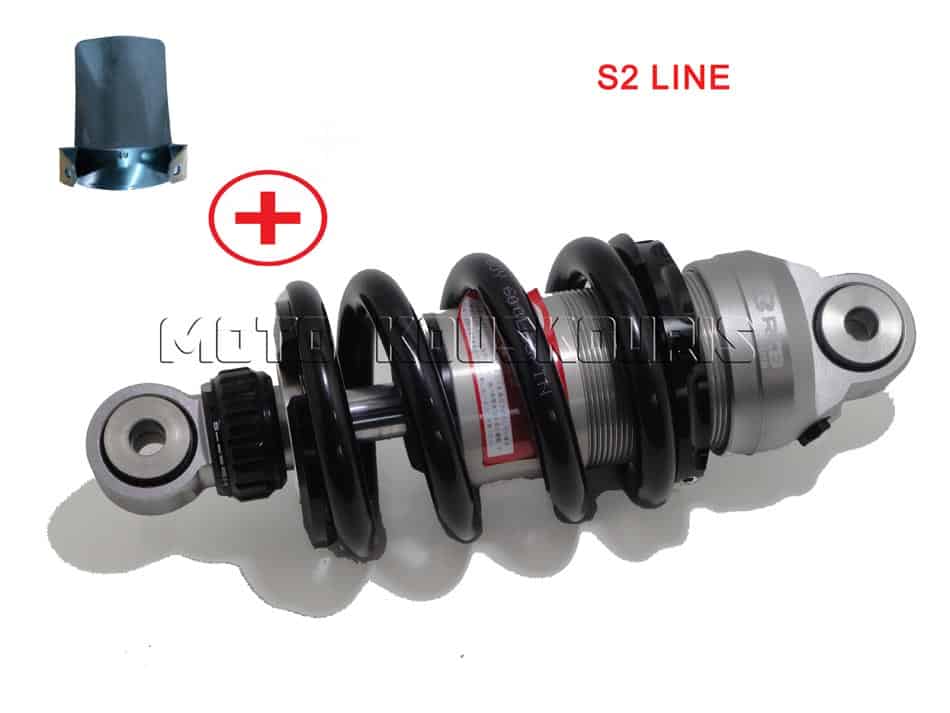ΑΜΟΡΤΙΣΕΡ S2 LINE RACING BOY CRYPTON X (ΡΥΘΜΙΖΟΜΕΝΟ) ΜΑΥΡΟ