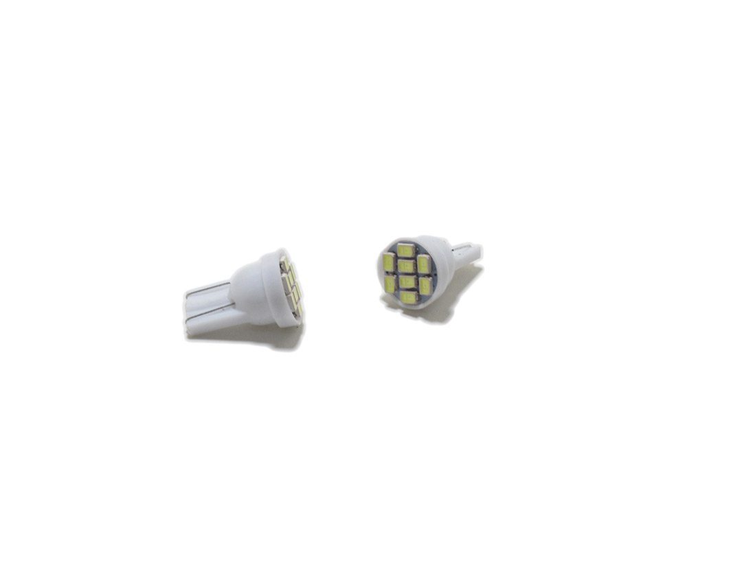ΛΑΜΠΑΚΙΑ LED ΣΕΤ ΑΣΠΡΑ ΜΕ 8 CHIP ΦΛΑΣ CRYPTON X
