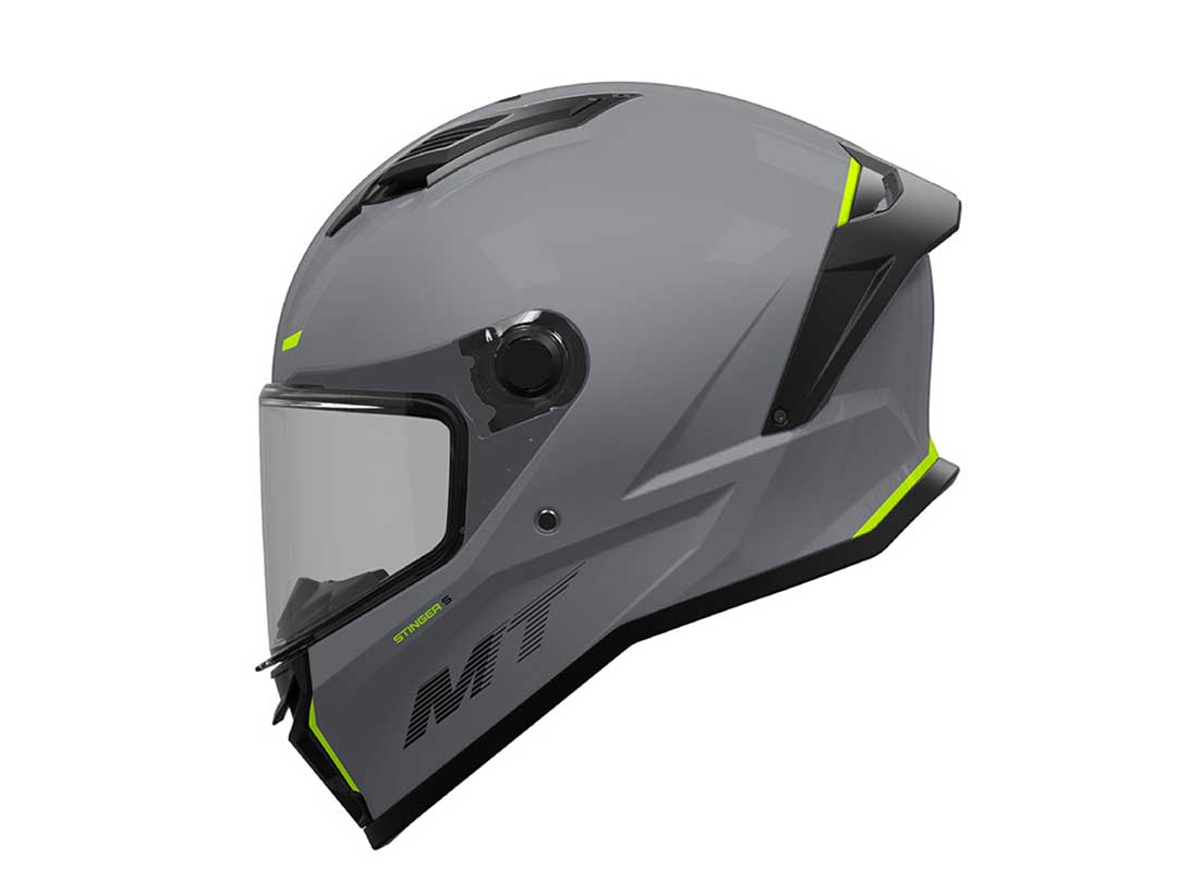 MT STINGER 2 ECE 22.06 ΓΚΡΙ ΜΑΤ