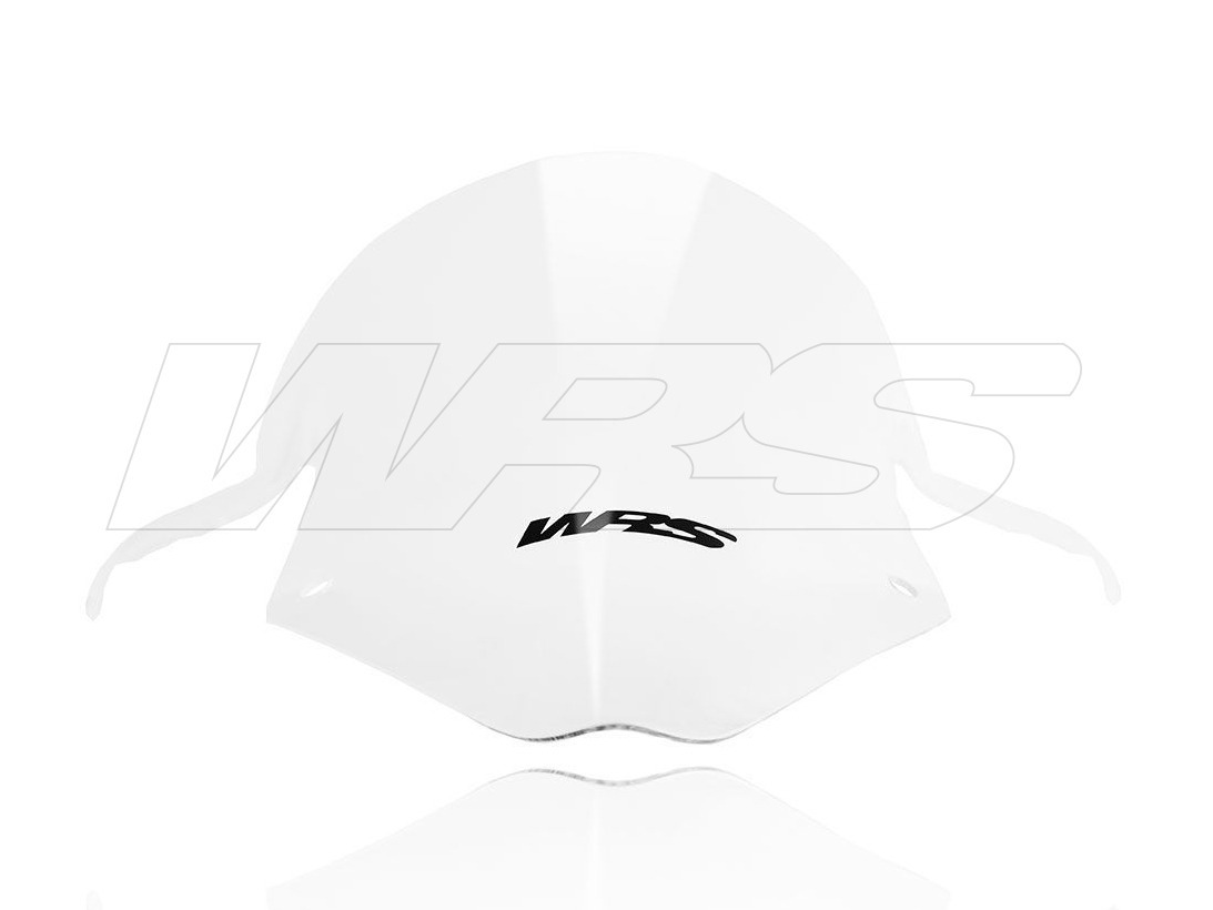 ΖΕΛΑΤΙΝΑ WRS RACE HIGH +80MM BMW S 1000 RR 19-23 TRANSPARENT (ΔΙΑΦΑΝΗ)