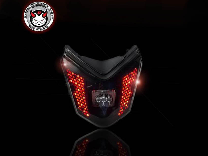 ΦΑΝΑΡΙ ΕΜΠΡΟΣ LED VENOM DYNO PRO ΑΣΠΡΟ/ΚΟΚΚΙΝΟ VF185
